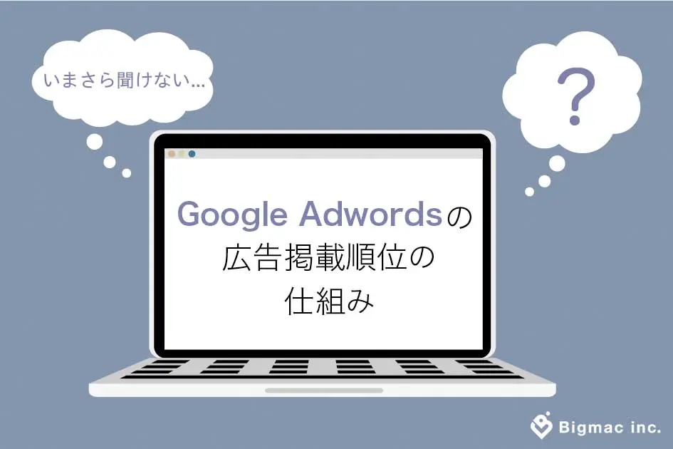 Google Adwordsの広告掲載順位の仕組み